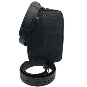 Louis Vuitton Utility Side Shoulder Bag Taurillon Noir